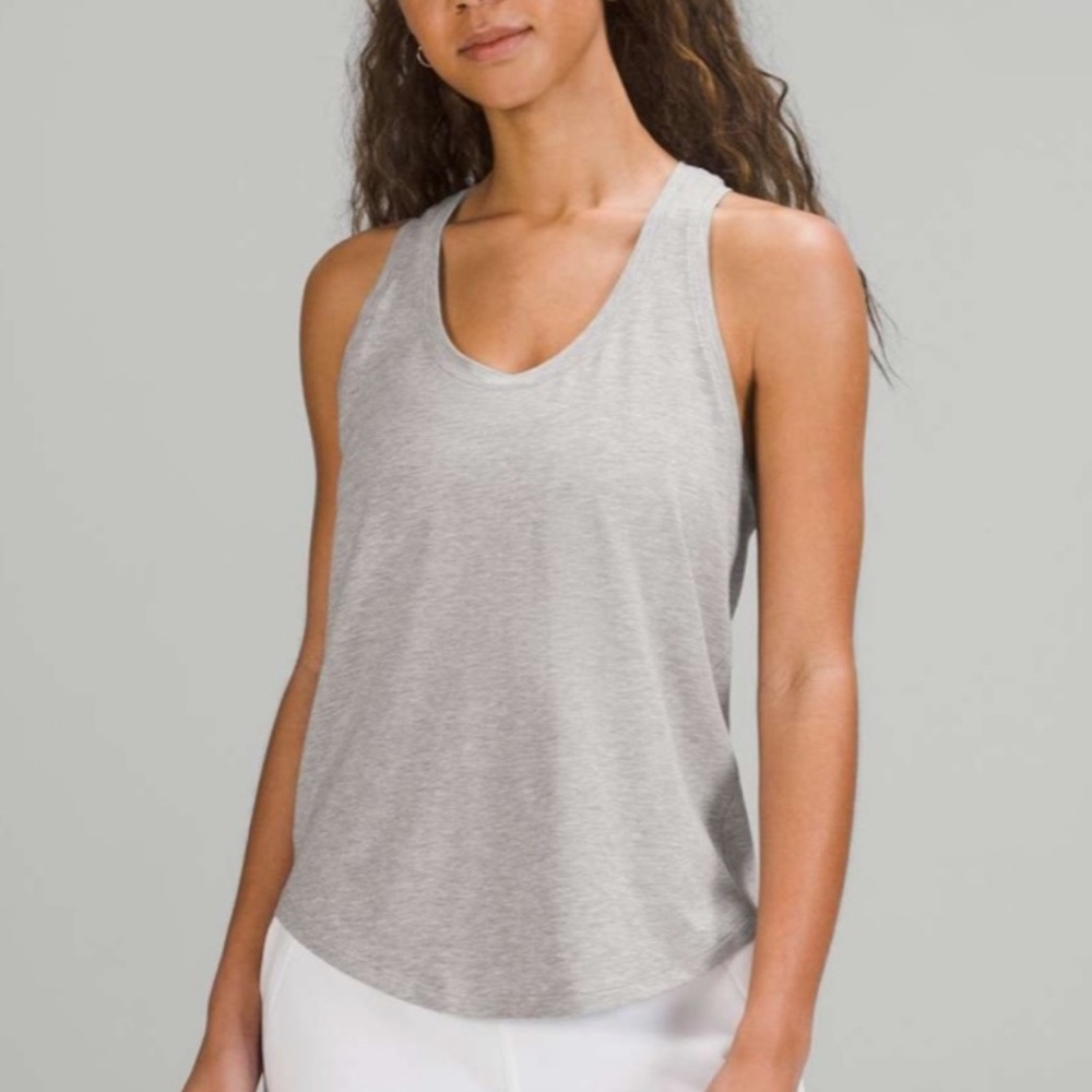 Lululemon Love Tank Top - Heathered Core Light Grey